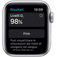 Apple Watch Series 6 GPS/Cellular 40mm Aluminium Box in Silver/White Sports Correa