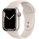 Apple Watch Series 7 GPS/Cellular 41 mm Aluminium Box in White Star/White sports strap