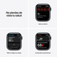 Apple Watch Series 7 GPS/Cellular 41 mm Aluminium Box in Black Midnight/Black sports strap