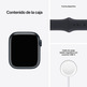 Apple Watch Series 7 GPS/Cellular 41 mm Aluminium Box in Black Midnight/Black sports strap