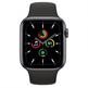 Apple Watch SE GPS 44 MM Space Grey with Black strap Sport MYDT2TY/A