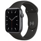 Apple Watch SE GPS 44 MM Space Grey with Black strap Sport MYDT2TY/A