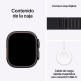 Apple Watch Ultra 3 GPS Cellular 49mm Titanium Alpine Strap Black Loop (L)