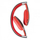 Bluetooth Headphones Diadema Fonestar Slim-R with Microphone Black-Red