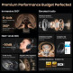 Bluetooth Haylou S40 Dark Blue headphones