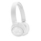 JBL T600BTNC White Bluetooth Headphones