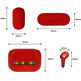 Bluetooth OTL Super Mario Headphones (Red)
