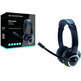 Headsets with Microphone Conceptronic Polona 01B Black