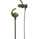 Sony MDR-XB510ASG Sports Headphones with Green Microphone