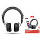 Bluetooth Stereo Headphones SBS DJ - Black