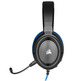 Headphones HS35 Stereo Blue Corsair