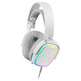 Mars Gaming MHAXW White RGB Headphones