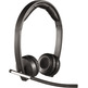 Micro Logitech H820E Dual Wireless Black Headphones