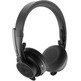 Micro Logitech Zone Wireless Black Headphones