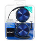 Blue SONY MDRZX310APL Headphones