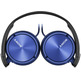 Blue SONY MDRZX310APL Headphones