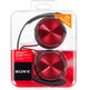 SONY MDRZX310APR Red Headphones