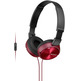 SONY MDRZX310APR Red Headphones