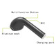 Stereo Headphones Bluetooth + Microphone HBQ i7 Black