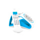 Wireless Telephone Retro Glamour SPC 7704A White/Blue