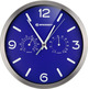 Bresser DCF 25 cm Thermohygrometer Clock Blue Mytime