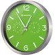 Bresser DFC Clock Thermohigrometer Mytime Green