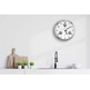 Bresser Pared Watch MyTime IO 30cm White