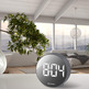 Bresser Clock Alarm Clock Mytime Echo FXR Gray