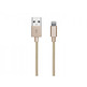 Data cable and charger Apple Lightning - Gold Collection Gold