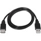 USB (A) USB Extender Cable (A) 2.0 Aisens 3m Black