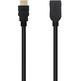 HDMI 2.0 to HDMI-A Nanocable 1m Black Cable