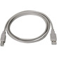 USB (A) M 2.0 to USB (B) M Aisens 1M Grey Printer Cable