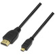 Micro HDMI (D) M to HDMI (A) M Aisens 1.8M Black Cable