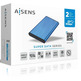 External Box 2.5 '' USB 3.1 SATA Aisens Aluminium Blue ASE-2525BLU