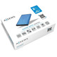 External Box 2.5 '' USB 3.1 SATA Aisens Aluminium Blue ASE-2525BLU