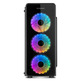 Mid tower case ATX NOX Hummer TGM Rainbow RGB