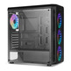 Mid tower case ATX NOX Hummer TGM Rainbow RGB