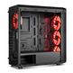 Mid tower case ATX NOX Hummer TGM Rainbow RGB