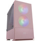 Semitorre Mars Gaming MCZP Pink MicroATX/Mini-ITX Box