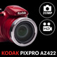Kodak AZ422 20MP Zoom Optical 42x Red Camera