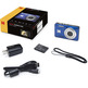 Kodak Pixpro FZ55 16MP Zoom Optical 5X Blue Camera