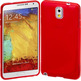 Rubber Case for Samsung Galaxy Note 3 Red