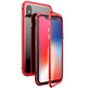 Magnetic Case with Tempered Glass iPhone 7/8 Plus Red
