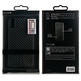 Black carbon fiber housing "special edition" iphone X muvit