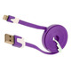 Transfer and Charging Cable for iPhone 5 Purple