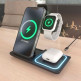 Wireless Loader 3 in 1 (15W) Aisens ASCH-15W3WC043-BK