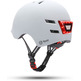 Helmet Youin with LED Frontal and White Trasier (L)