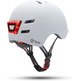 Helmet Youin with LED Frontal and White Trasier (L)