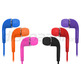 Earphones with microphone for Samsung Galaxy S4 Red