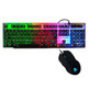 Combo The G-Lab Keyboard Keyz Neon   Mouse Kult Helium